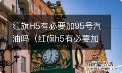 红旗h5有必要加95号汽油吗多少钱 红旗H5有必要加95号汽油吗