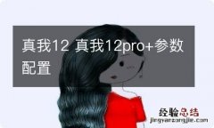 真我12 真我12pro+参数配置