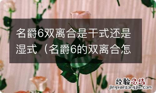 名爵6的双离合怎么样 名爵6双离合是干式还是湿式
