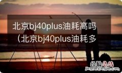 北京bj40plus油耗多少钱1公里 北京bj40plus油耗高吗