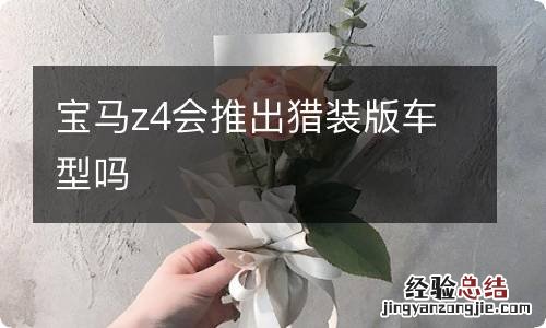 宝马z4会推出猎装版车型吗