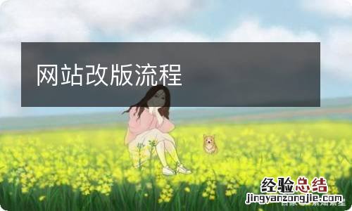 网站改版流程