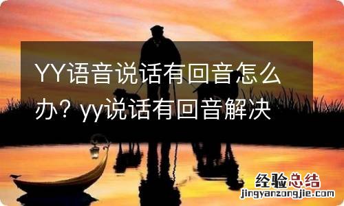 YY语音说话有回音怎么办? yy说话有回音解决办法