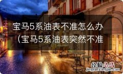 宝马5系油表突然不准 宝马5系油表不准怎么办