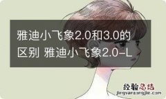 雅迪小飞象2.0和3.0的区别 雅迪小飞象2.0-L