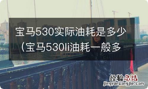 宝马530li油耗一般多少 宝马530实际油耗是多少