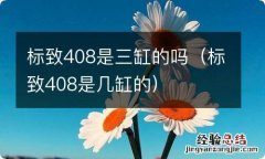 标致408是几缸的 标致408是三缸的吗