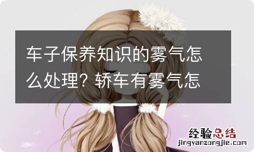 车子保养知识的雾气怎么处理? 轿车有雾气怎么清除