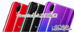 vivoz3x怎么应用加密