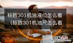 标致301机油尺怎么看 标致301机油液位怎么看