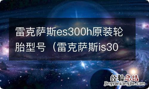 雷克萨斯is300原装轮胎型号 雷克萨斯es300h原装轮胎型号