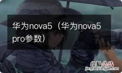 华为nova5pro参数 华为nova5