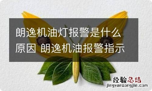 朗逸机油灯报警是什么原因 朗逸机油报警指示灯