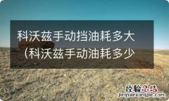 科沃兹手动油耗多少真实油耗 科沃兹手动挡油耗多大