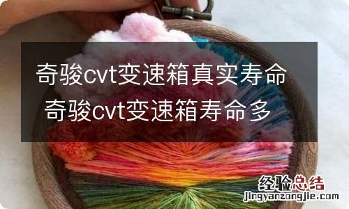 奇骏cvt变速箱真实寿命 奇骏cvt变速箱寿命多久