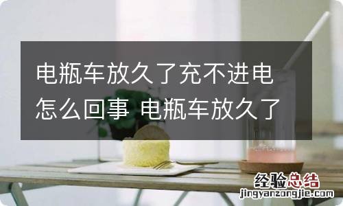 电瓶车放久了充不进电怎么回事 电瓶车放久了充不进电怎么回事,用大的充电器行不