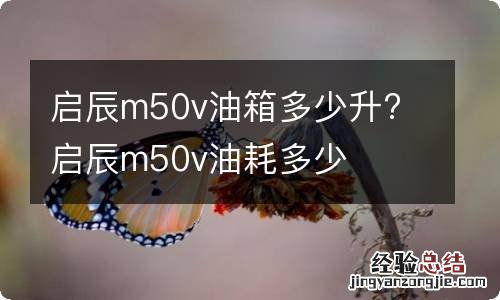 启辰m50v油箱多少升? 启辰m50v油耗多少