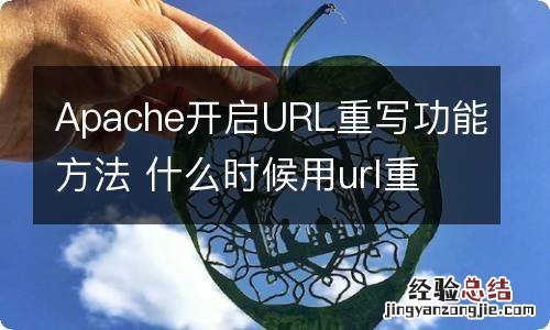 Apache开启URL重写功能方法 什么时候用url重写技术