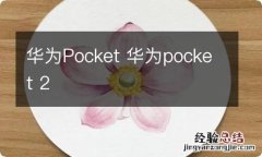 华为Pocket 华为pocket 2