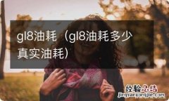 gl8油耗多少真实油耗 gl8油耗