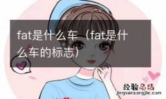 fat是什么车的标志 fat是什么车