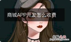 商城APP开发怎么收费