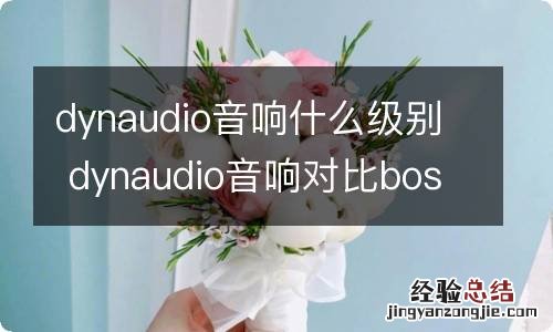 dynaudio音响什么级别 dynaudio音响对比bose