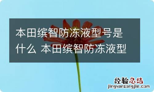 本田缤智防冻液型号是什么 本田缤智防冻液型号是什么颜色