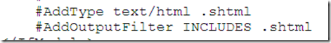 让Apache支持SHTML apache支持https
