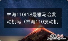 林海110发动机怎么样 林海110t18是雅马哈发动机吗