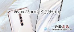 vivox27pro怎么打开otg