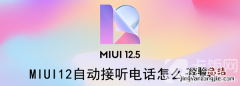 miui12自动接听电话怎么开启 MIUI12自动接听电话怎么开启