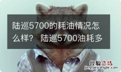 陆巡5700的耗油情况怎么样？ 陆巡5700油耗多少真实油耗