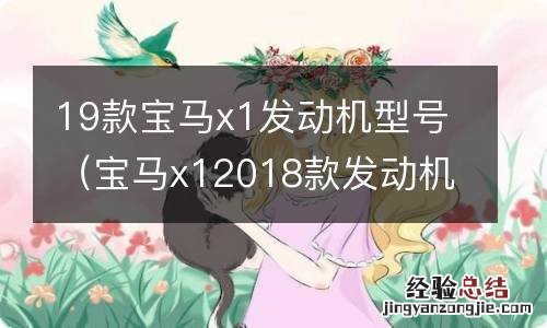 宝马x12018款发动机型号 19款宝马x1发动机型号