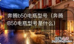 奔腾B50电瓶型号是什么 奔腾b50电瓶型号