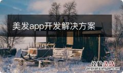 美发app开发解决方案