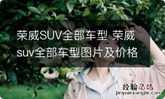 荣威SUV全部车型 荣威suv全部车型图片及价格