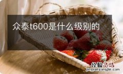 众泰t600是什么级别的