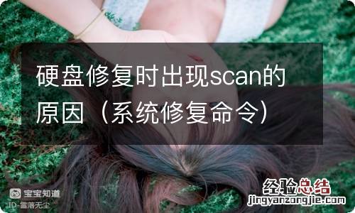 系统修复命令 硬盘修复时出现scan的原因