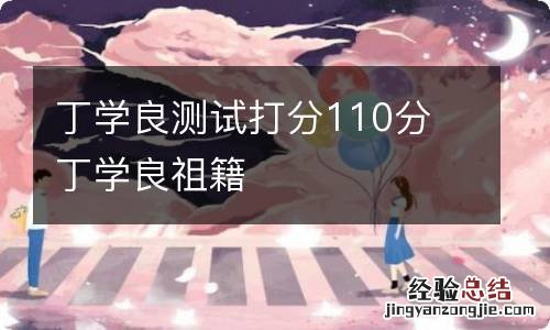 丁学良测试打分110分 丁学良祖籍