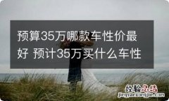 预算35万哪款车性价最好 预计35万买什么车性价比最高