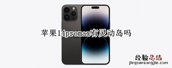 苹果14promax有灵动岛吗