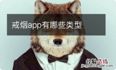 戒烟app有哪些类型