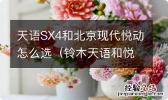 铃木天语和悦动哪个好 天语SX4和北京现代悦动怎么选