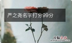 严之尧名字打分99分