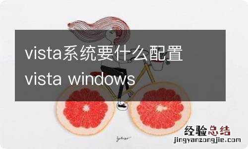 vista系统要什么配置 vista windows