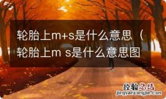 轮胎上m s是什么意思图解 轮胎上m+s是什么意思