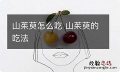 山茱萸怎么吃 山茱萸的吃法