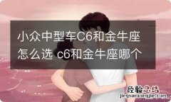 小众中型车C6和金牛座怎么选 c6和金牛座哪个更值得购买