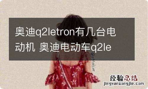 奥迪q2letron有几台电动机 奥迪电动车q2le tron